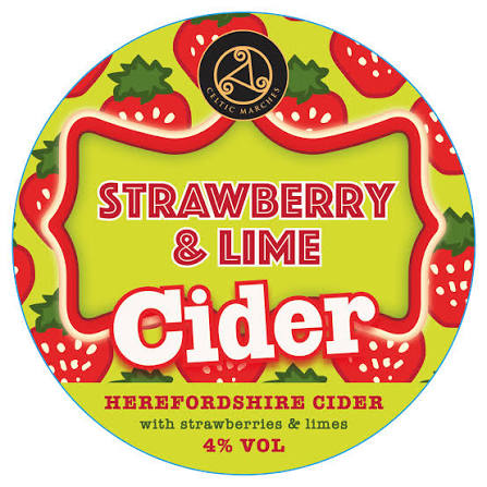 CELTIC MARCHES STRAWBERRY & LIME 20LTR BIB 4.0% 