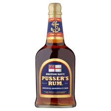 PUSSERS BLUE LABEL RUM 40% 70CL